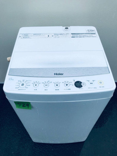 ①✨高年式✨529番 Haier✨全自動電気洗濯機✨JW-C55BE‼️