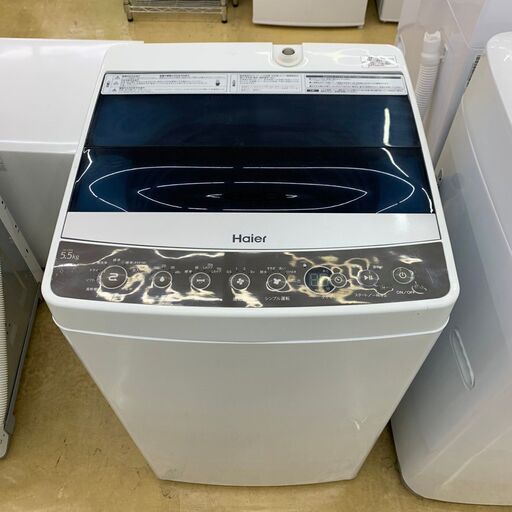 Haier / ハイアール 5.5kg 洗濯機 2018年 JW-C55A 9342円