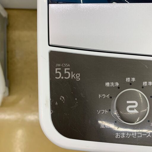 Haier / ハイアール 5.5kg 洗濯機 2018年 JW-C55A