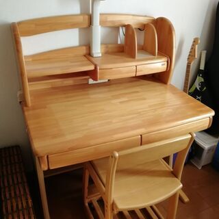 【ネット決済】学習机＆椅子