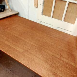 チーク　無垢材　ダイニングテーブル　チーク材　検　北欧　デンマーク　ビンテージ　ダニッシュ　青林製作所　家具蔵　日田工芸　Denmark テーブル　作業台　店舗　什器　インテリア　ミッドセンチュリー　木製　