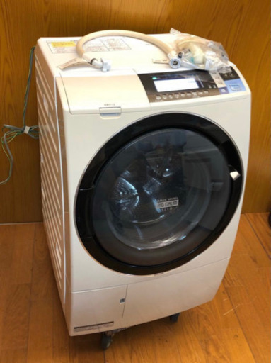 美品☆HITACHI☆日立☆BD-S8600L☆ドラム式洗濯乾燥機☆10kg/6ヒートリサイクル 風アイロン☆ビッグドラム☆2013年製☆(C987)AKARI