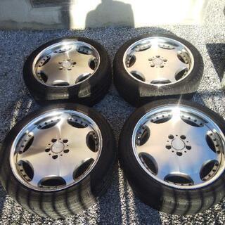 溝多！AME シャレン 245/40R19 アルファード ヴェルファイア