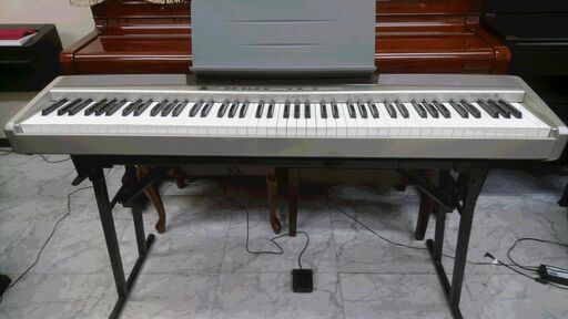 電子ピアノ CASIO カシオ privia プリヴィア PX-120 2008製(汎用スタンド付) 動作品