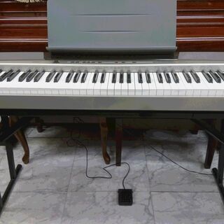 美品 カシオ電子ピアノ Privia PX-120 2008年製 純正スタンド付 電子ピアノ CASIO カシオ privia プリヴィア PX-120 2008製(汎用