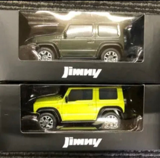 新型ジムニー1/43　ミニカー新品　二台セット