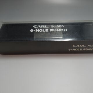 ＣＡＲＬ　カール　６穴パンチ　6-HOLEPUNCH No.606