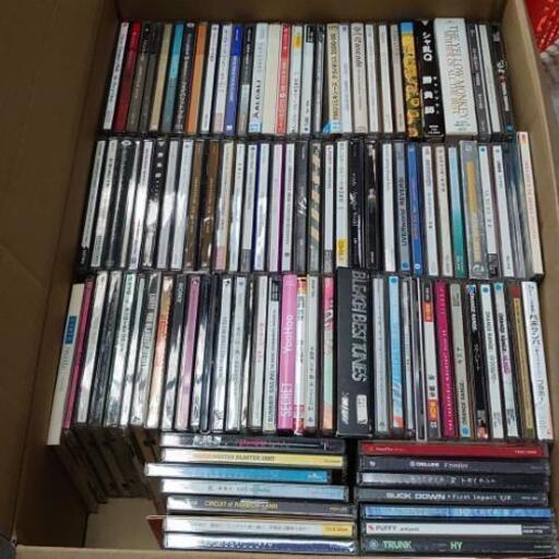中古邦楽、洋楽まとめてCD300枚くらい