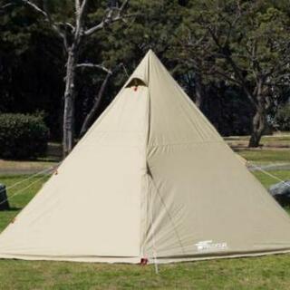 ワンポールテント TC素材　高さ215cm