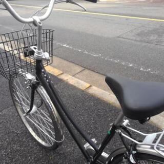 中古自転車1328 前後タイヤ新品！ブリヂストン トレンディ T73WTP