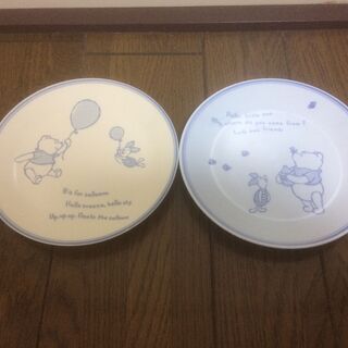 【無料】くまのプーさんの小皿 2枚 (13)