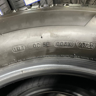 ランクルプラド150後期　ミシュランタイヤのみ 265/60R18