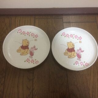 【無料】くまのプーさんの小皿 2枚 (14)