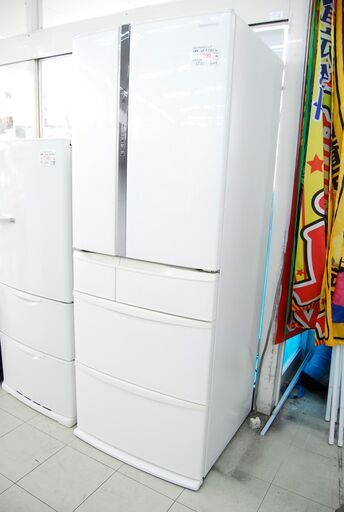 4608 パナソニック ノンフロン冷凍冷蔵庫 NR-FT55A-W 552L 2014年製 高さ181.8cm 幅68.5cm 愛知県岡崎市 直接引取可