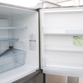 4614 東芝 ノンフロン冷凍冷蔵庫 GR-34ZV 339L 自動製氷機付 幅60cm 高さ