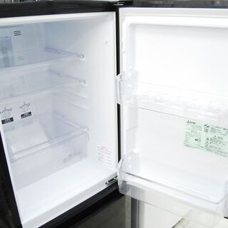 4618 三菱 ノンフロン冷凍冷蔵庫 MR-P15A-B 2ドア 146L 2016年製 静音設計