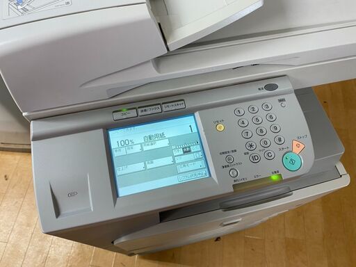 M8032 印字１３２２枚　CANON キャノン　MF7455N　中古　モノクロ複合機　業務用プリンター　送料B　プラクラ南９条店・ M8032 印字1322枚 CANON キャノン MF7455N 中古 モノクロ複合機