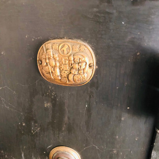 レトロ・アンティーク　骨董　大型金庫　インテリ観賞用　