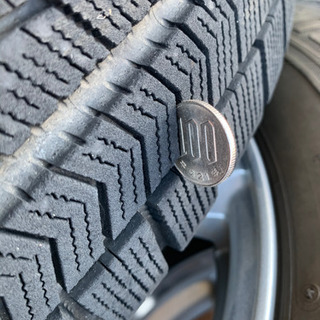 175/70R14 スタッドレスタイヤ (ブリザックVRX) + アルミホイール 4本1台分