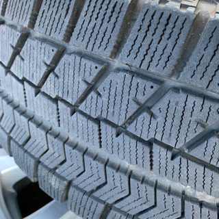 175/70R14 スタッドレスタイヤ (ブリザックVRX) + アルミホイール 4本1台分