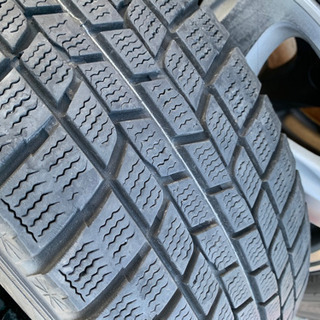 195/65R15 スタッドレスタイヤ (グッドイヤー ICENAVI6) + トヨタ純正アルミホイール 4本1台分