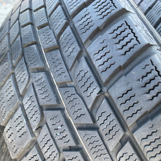 195/65R15 スタッドレスタイヤ (グッドイヤー ICENAVI6) + トヨタ純正アルミホイール 4本1台分