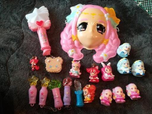 プリキュアお面ミラクルライトまとめて ねむりん 総社の子供用品の中古あげます 譲ります ジモティーで不用品の処分
