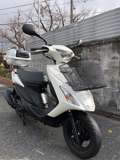【中古】SUZUKI Address V125S ホワイト ”三ヶ月保証付き”