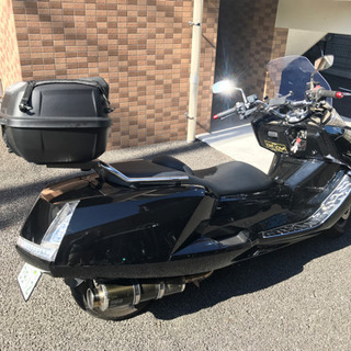 成約済】マグザム250 前後ドラレコ GIVIトップケース グリップヒーター付き