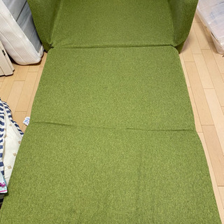 緑  ソファベッド