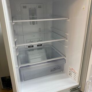 A0120 カード利用可能 動作良好♪ 三菱 2018年製 146L 2ドア冷蔵庫 MR-