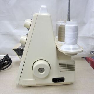 ロックミシン MO-503 3本糸 フットコントローラー付き ジューキ ハンド