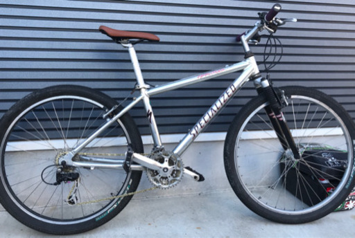 ★整備済み！中古　スペシャライズド　mtb シルバー　3×9s26インチ