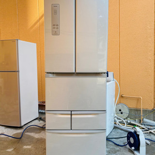 大阪市内送料無料☆ 冷蔵庫 TOSHIBA GR-432FY 2012年製 426L VEGETA  