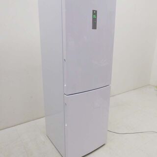 美品 Haier ハイアール 保証付 2019年製 冷凍 冷蔵庫 JR-NF340A 340L の画像