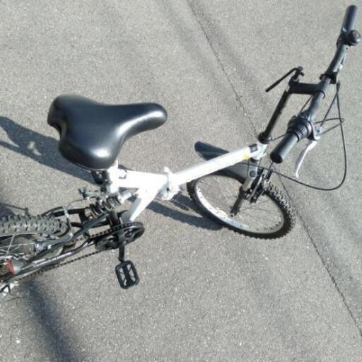 折りたたみ自転車20インチ (ザキ) 端岡の折りたたみ自転車の中古 
