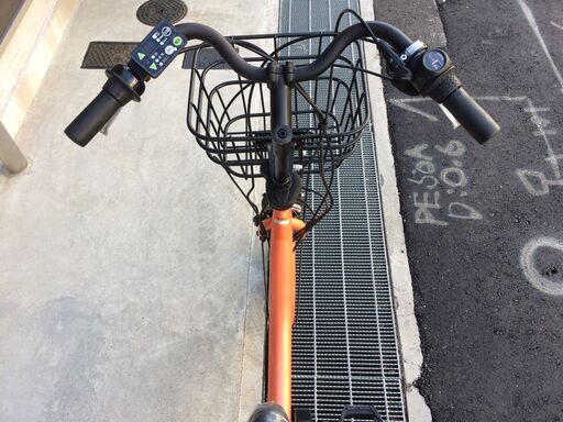 地域限定送料無料 ヤマハ パスバビー 新基準 8,7AH 子供乗せ オレンジ