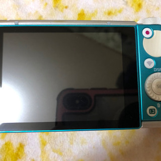 カメラ　コンデジ　zr1800 ブルー　美品　カシオ　CASIO