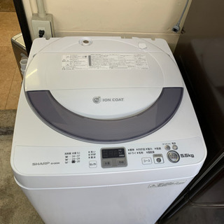 美品 SHARP シャープ 洗濯機 ES-GE55N-S 5.5kg 2013年製 www