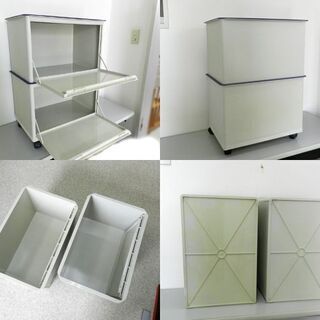 Tupperware マルチオーガナイザー・ ワイド引き出し 2個セット Tupperware マルチオーガナイザー ワイド引き出し2個セット