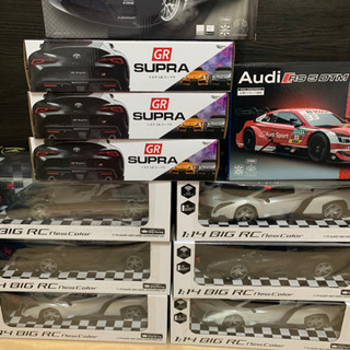 ラジコン　引き取ってください！　14台セット　フェラーリ　スープラ　アウディ　BMWなど　札幌市内即日配送いたします ラジコン 引き取ってください！ 14台セット フェラーリ スープラ