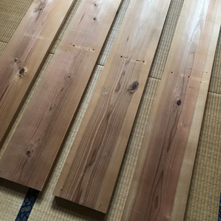 【中古】木材　天板板　4枚