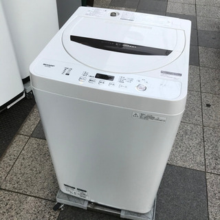#5025 シャープ 全自動洗濯機 ステンレス槽 5.5kg E...