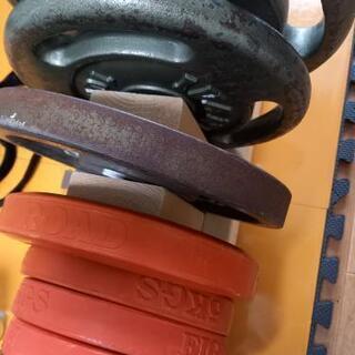 プレート&バーベルセット125kg