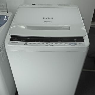 J0002 全自動洗濯機　ヒタチ 7K　BEAT WASH BW...