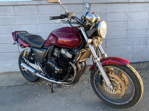☆CB400SF.車検2年付き☆高値高騰4気筒バイク！イロイロ整備で快調ですよ^_^400ccネイキッドバイク☆