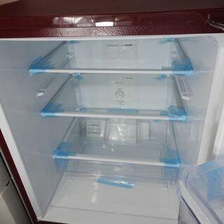 2ドア冷蔵庫(168L) アクア AQR-17JBK 2020年製 中古美品 ☆京都市