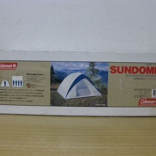 未使用品 Coleman コールマン SUNDOME ドームテント 9282-101J 4人用 難焼性加工 アウトドア キャンプ