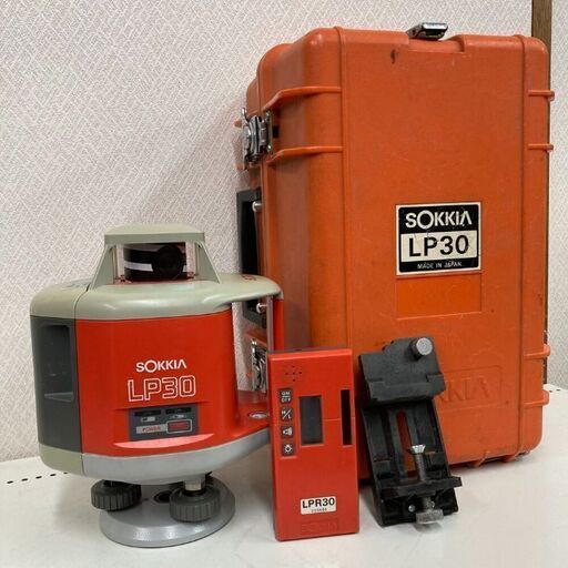 【中古】SOKKIA ソキア レベルプレーナー LP30 受光機ケース付き