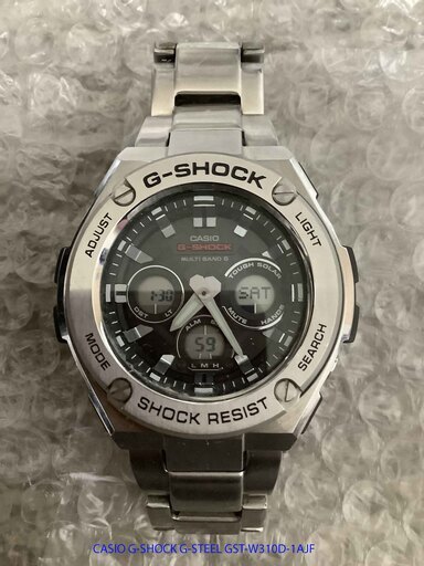 CASIO G-SHOCK G-STEEL GST-W310D-1AJF　中古（購入日：2019年10月19日）